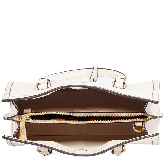 Small Chantal Leather Messenger Bag