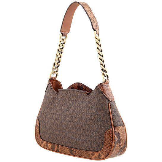 Michael Kors, Small Hally Signature Logo Print Shoulder Bag