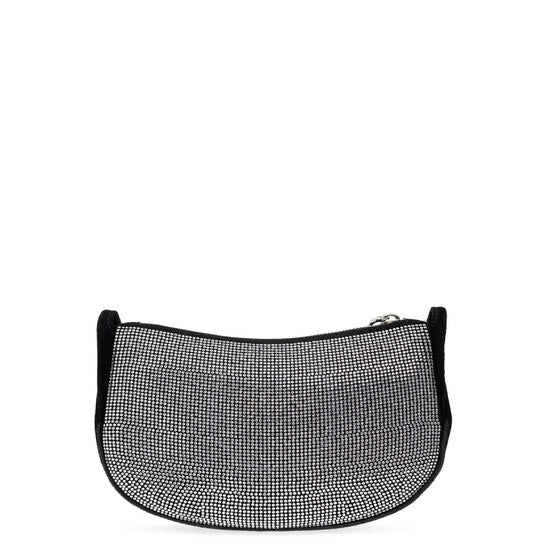 حقيبة كتف كيندال صغيرة من مايكل كورس، مصنوعة من جلد السويد ومزينة بالتطريز