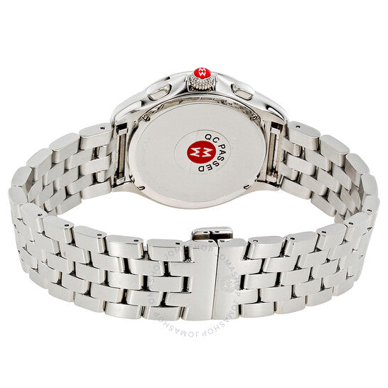 Michele, Belmore Chronograph Silver Dial Ladies Watch