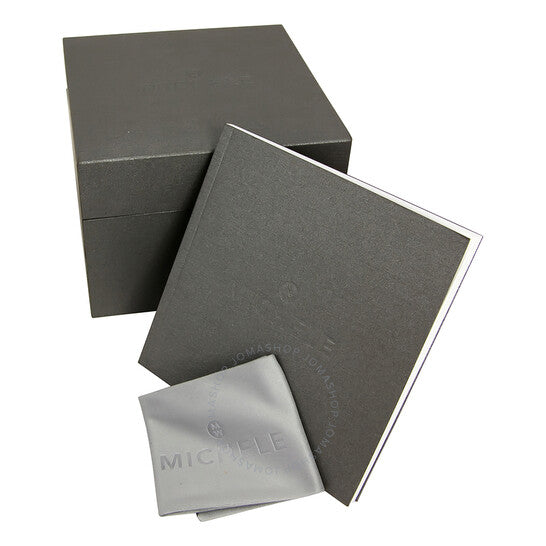 Michele, Deco II Mother of Pearl Diamond Ladies Watch