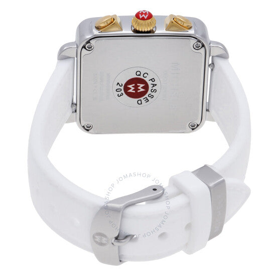 ساعة ميشيل ديكو سبورت النسائية بمينا فضي اللون