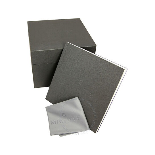 Michele, Deco XL Day Two-Tone Stainless Steel Ladies Watch