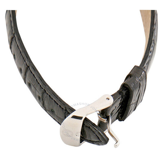 Michele, Mini Urban Diamond Black Ladies Watch