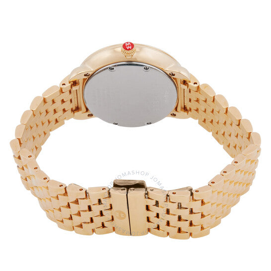 ميشيل سيرين ساعة نسائية كوارتز بمينا فضي