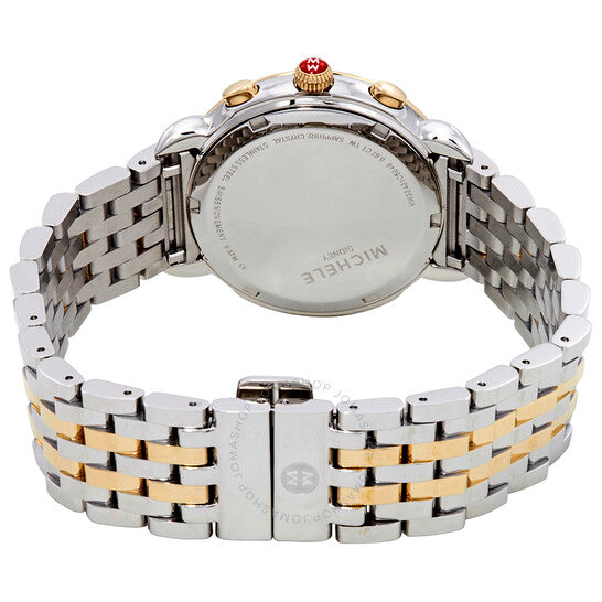 Michele, Sidney Chronograph Mother of Pearl Dial Ladies Watch