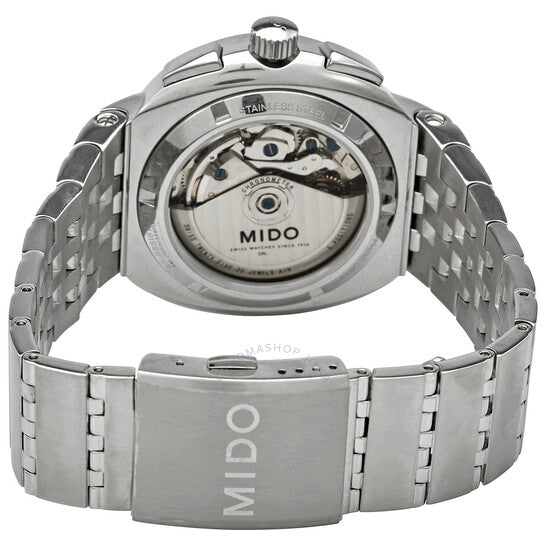 ميدو، ساعة أوتوماتيكية كرونومتر للرجال بمينا فضي