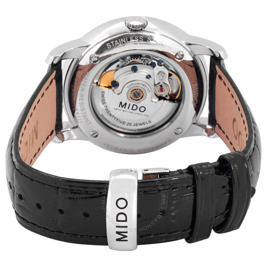 Mido, Baroncelli Automatic Black Dial Men's Watch