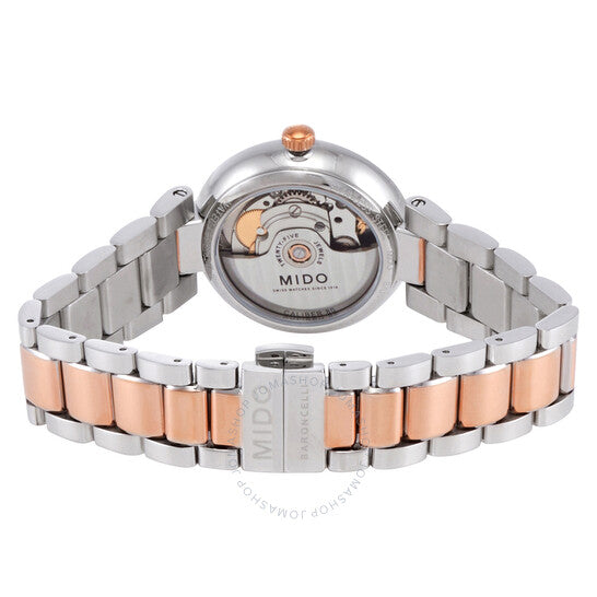 Mido, Baroncelli Donna Automatic Silver Dial Ladies Watch
