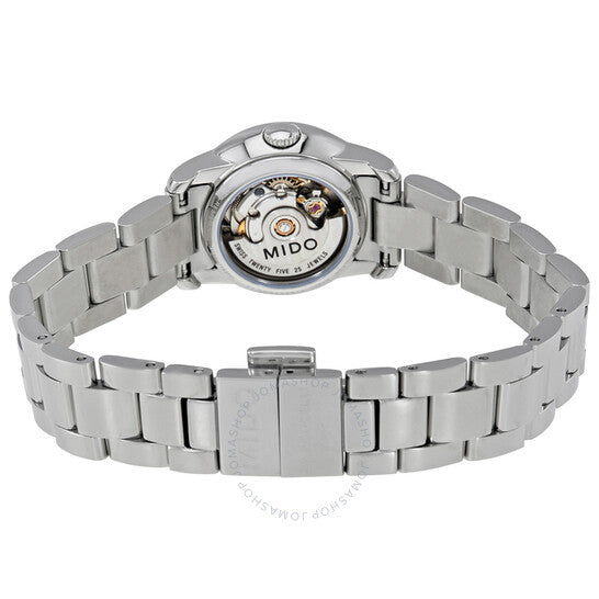 Mido, Baroncelli III Automatic Diamond Black Dial Ladies Watch