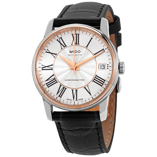 Mido, Baroncelli III Automatic Silver Dial Men's Watch