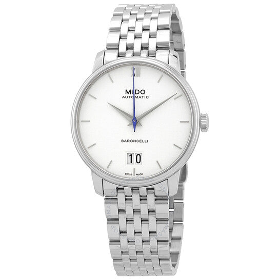 Mido, Baroncelli III Automatic White Dial Men's Watch