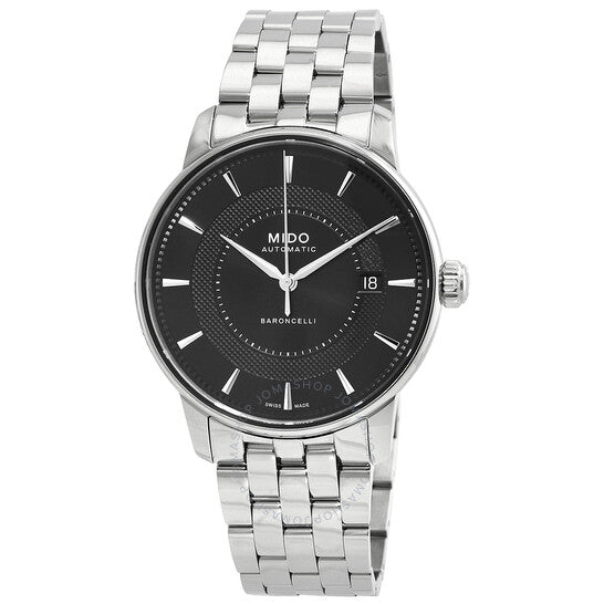 Mido, Baroncelli Signature Automatic Black Dial Men's Watch