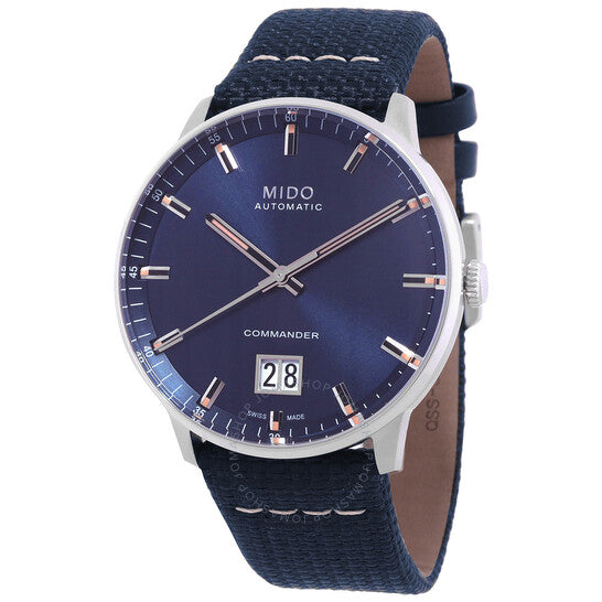 Mido, Commander Automatic Blue Dial Men's Watch
