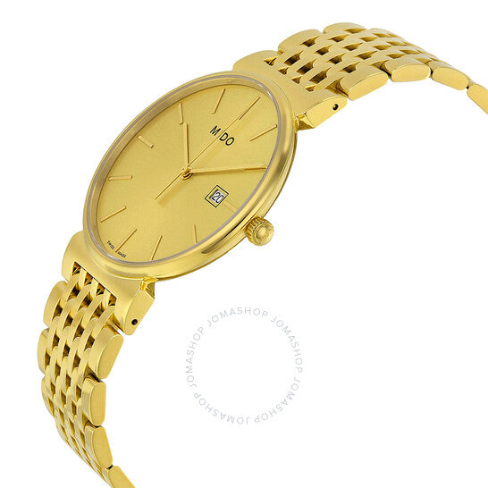 Mido, Dorada Gold Dial Gold-plated Men's Watch