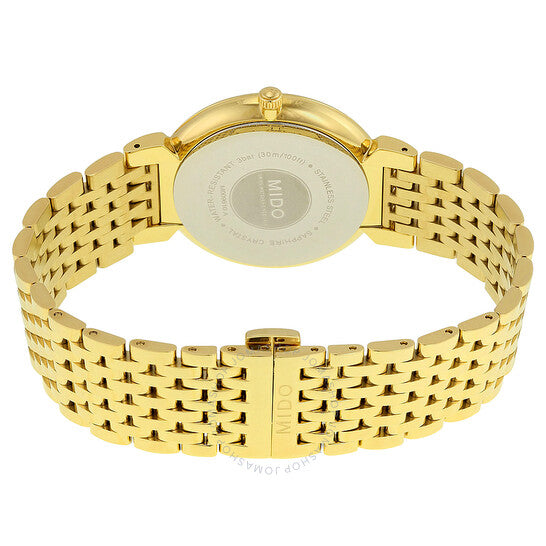 Mido, Dorada Gold Dial Gold-plated Men's Watch