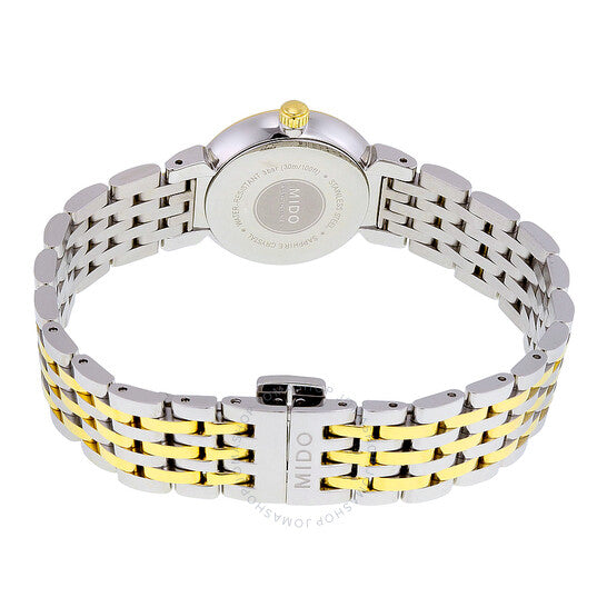 Mido, Dorada Lady White Dial Two-tone Ladies Watch