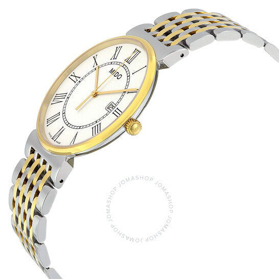 Mido, Dorada White Dial Two-tone Men's Watch M009.610.22.013.00