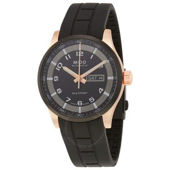 Mido, Multifort Automatic Black Dial Men's Watch M005.430.37.057.80