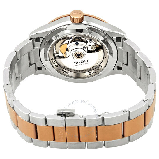 Mido, Multifort Automatic White Dial Two-tone Men's Watch