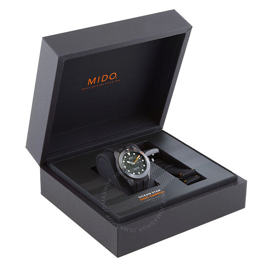 Mido, Ocean Star 200C Automatic Black Dial Men's Watch