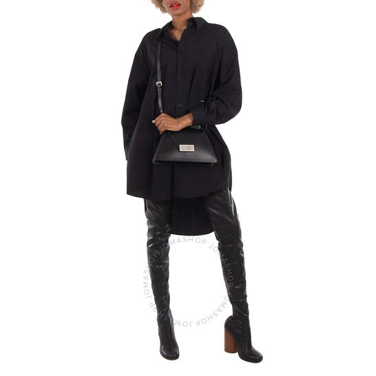 MM6, Numeric Logo Leather Crossbody Bag