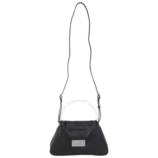 MM6, Numeric Puffed Crinkled Minimal Shoulder Bag