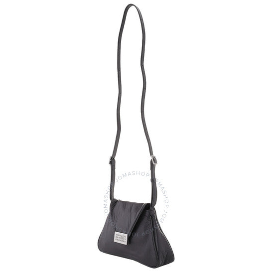 MM6, Numeric Puffed Crinkled Minimal Shoulder Bag