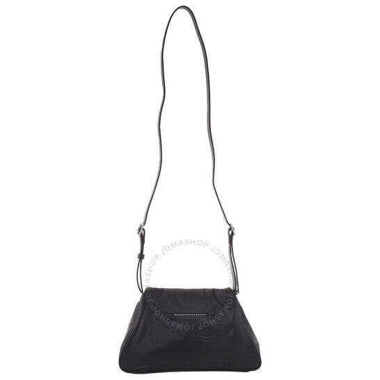 MM6, Numeric Puffed Crinkled Minimal Shoulder Bag