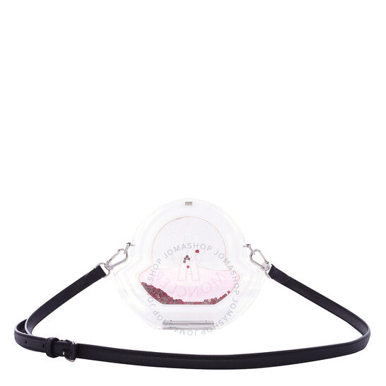 Moncler, Ladies COQ Transparent Logo Crossbody Bag