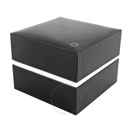 ساعة مون بلان بوهيم للسيدات بمينا فضي وستانلس ستيل