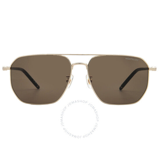 نظارة شمسية رجالية من مونت بلانك، بني، نافيجيتور