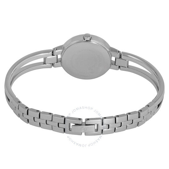 Movado, Amorosa Black Dial Stainless Steel Ladies Watch