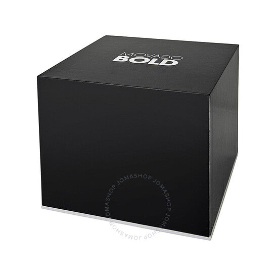 Movado, Bold Large Black Dial Black TR90 Composite Men's Watch