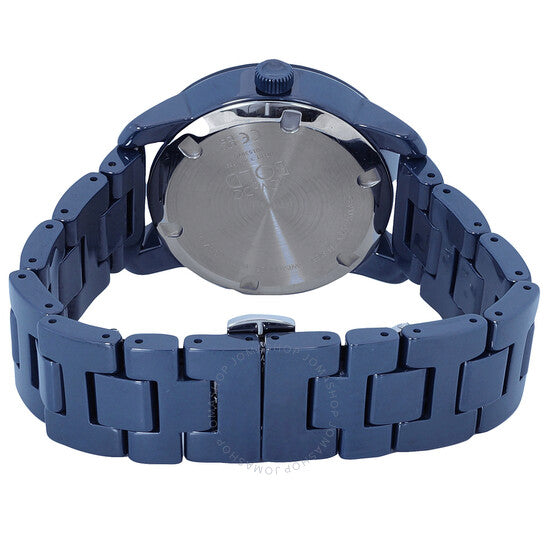 ساعة موفادو بولد إيفولوشن كوارتز نسائية بمينا زرقاء