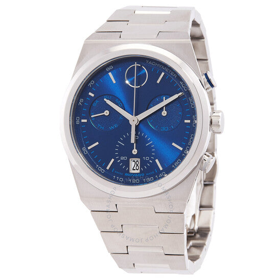 Movado, BOLD Quest Chronograph Quartz Blue Dial Men's Watch