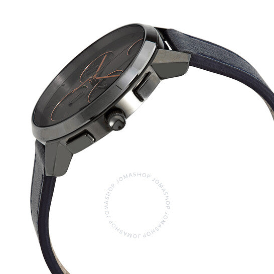 ساعة موفادو BOLD Thin Chronograph Quartz للرجال بمينا رمادي