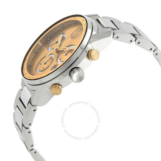 Movado, Bold Verso Chronograph Quartz Gold Dial Men's Watch
