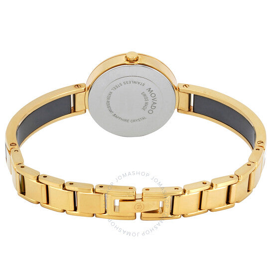 ساعة موفادو مودا كوارتز نسائية بمينا أسود