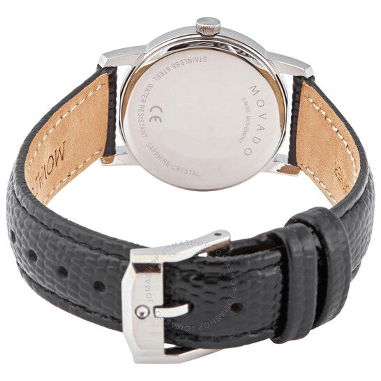 ساعة موفادو النسائية بمينا أزرق متحفي