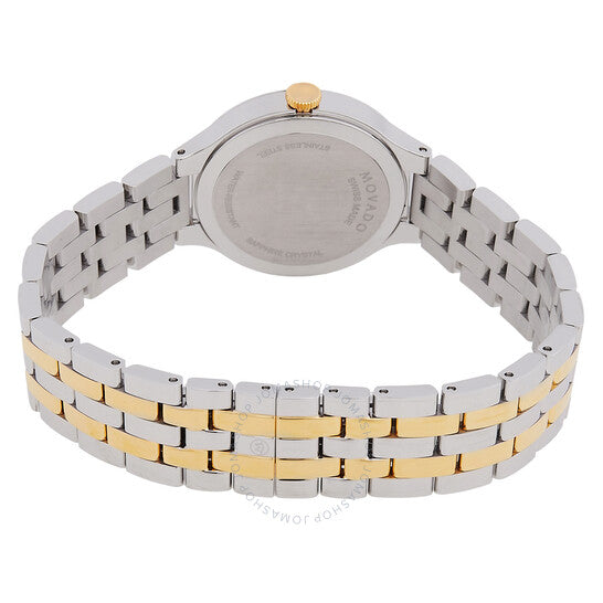 ساعة موفادو فيتوري كوارتز نسائية بمينا أسود