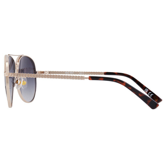 NW 23 478 GLD Smoke Pilot Ladies Sunglasses