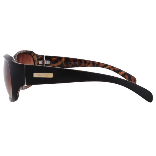 S03529RNJ009 Smoke Rectangular Ladies Sunglasses