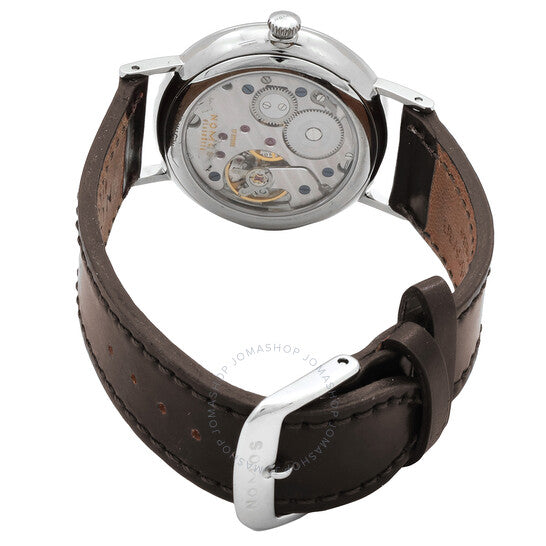 ساعة نوموس، سلسلة لودفيج للسيدات بمينا أبيض