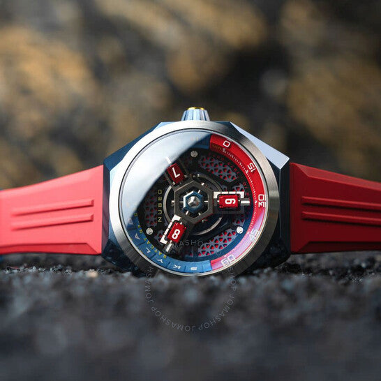 Nubeo, Skylab Automatic Red Dial Men's Watch