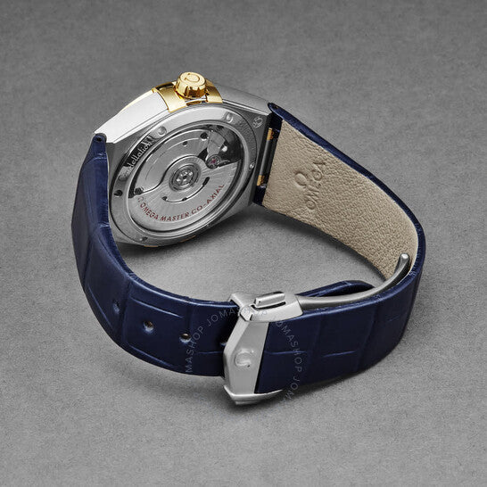 Omega, Constellation Automatic Chronometer Diamond Blue Dial Ladies Watch