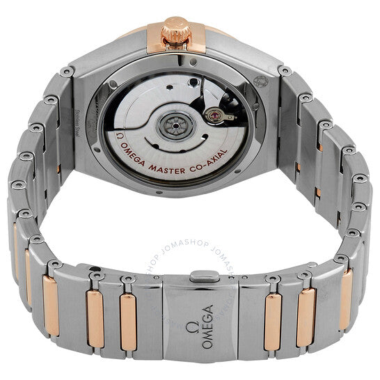 Omega, Constellation Automatic Chronometer Diamond Brown Dial Ladies Watch