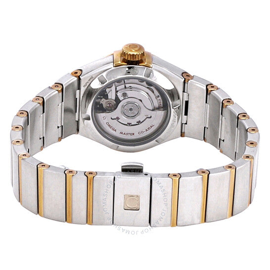 ساعة أوميغا كونستليشن أوتوماتيكية كرونومتر مرصعة بالألماس للسيدات