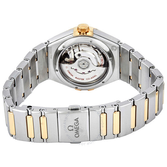 Omega, Constellation Automatic Diamond Silver Dial Ladies Watch