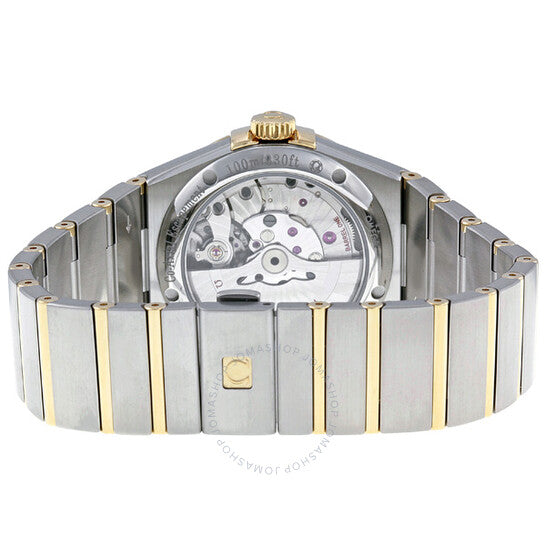 أوميغا، ساعة كونستليشن للرجال بمينا أسود